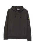 Stone Island logo-patch drawstring hoodie
