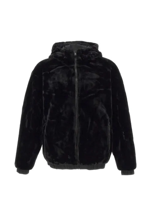Moose Knuckles Borden Mono Bunny faux-fur jacket