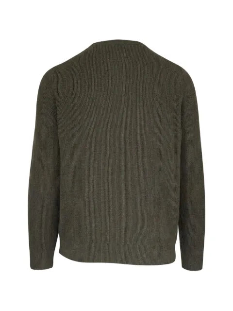 Maurizio Baldassari ribbed-knit long-sleeve sweater
