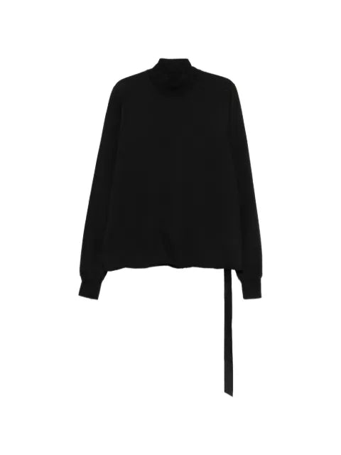 Rick Owens DRKSHDW high-neck cutout sweater