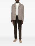 Gran Sasso half-zip wool sweater