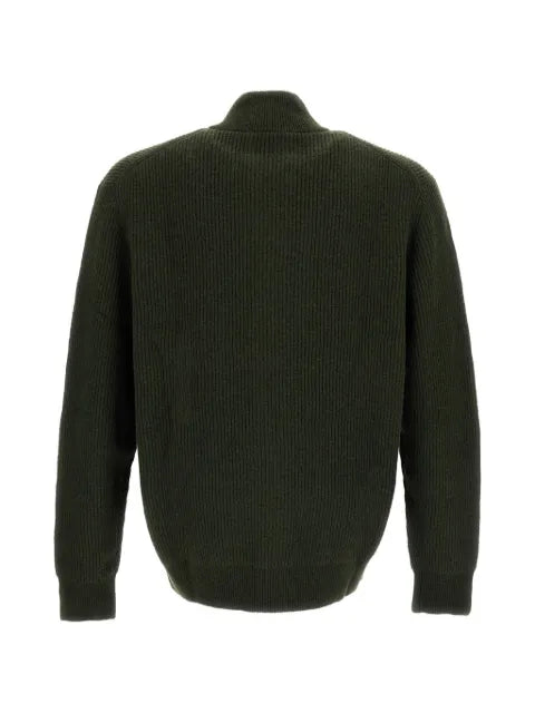 Les Deux ribbed zip-up cardigan
