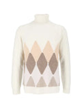 Ballantyne argyle-pattern cashmere sweater