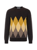 Ballantyne argyle-pattern crew-neck sweater