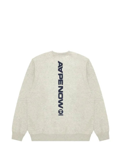 AAPE BY *A BATHING APE® AAPENOW logo-print crew-neck sweatshirt