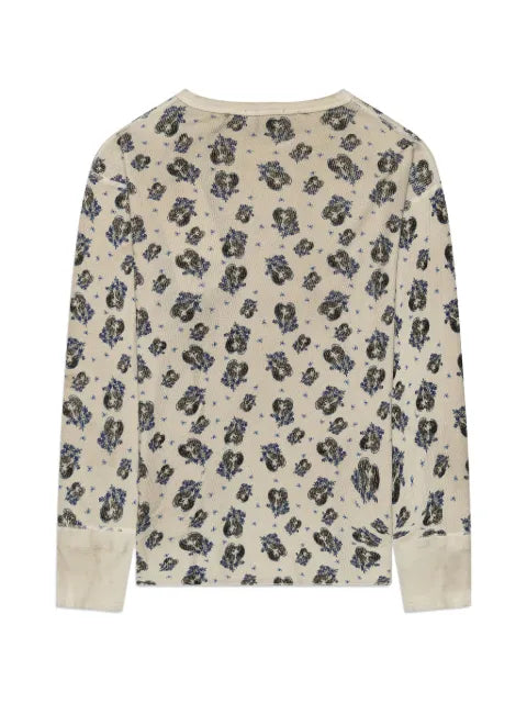 Enfants Riches Déprimés graphic-print waffle-knit T-shirt