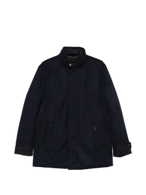 Moorer button-up high-neck jacket