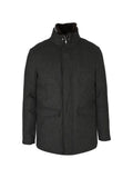 Tombolini fur-trim padded jacket