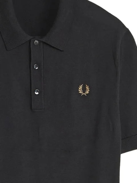 Fred Perry knitted polo shirt
