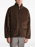 Ballantyne flap-pocket fleece-textured jacket