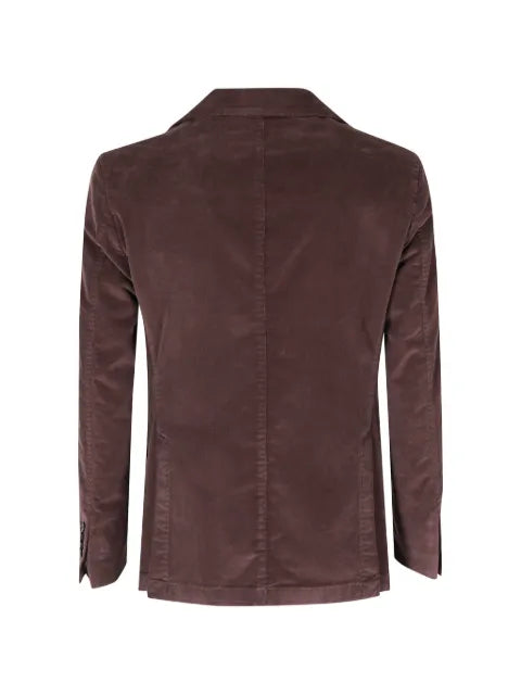 l.b.m. corduroy double-breasted blazer