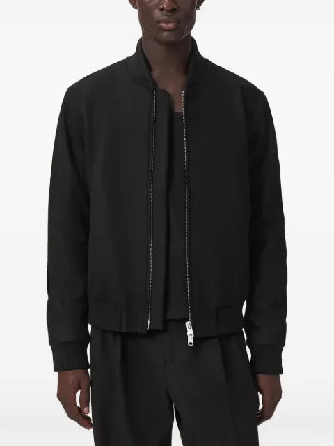 AllSaints zip-up bomber jacket