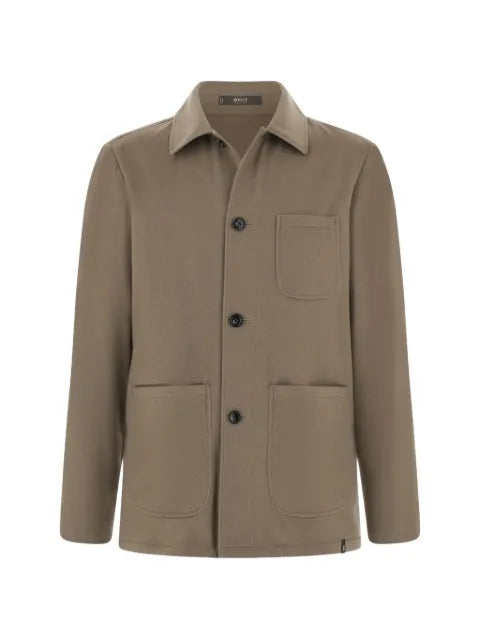 Boggi Milano Trade shacket in cashmere
