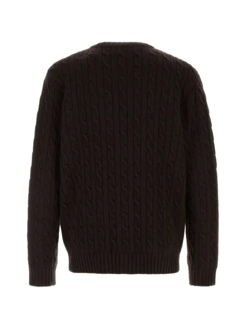 Valentino Garavani cable-knit wool cardigan