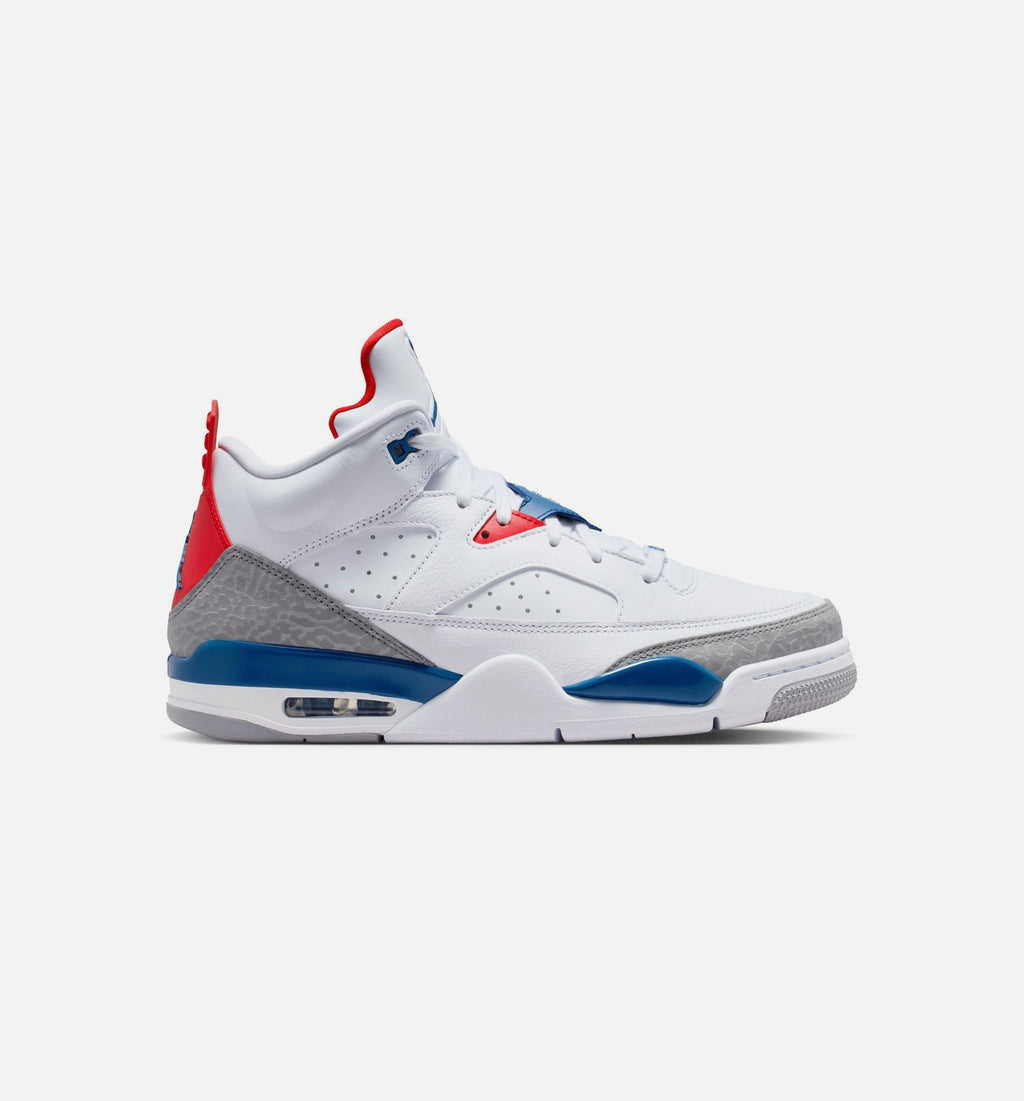 Son of Mars Low - Men's Lifestyle Shoe (White/Varsity Red/Light Smoke Grey/True Blue)