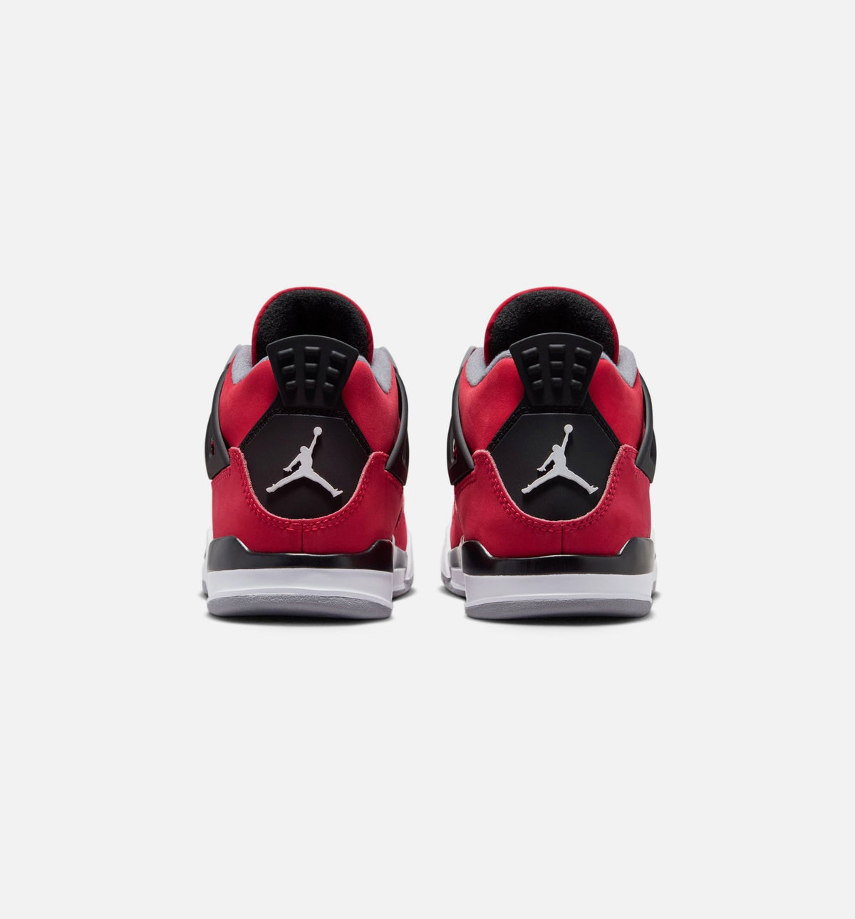 Air Jordan 4 Retro Toro Bravo Preschool Lifestyle Shoe - Fire Red/White/Black/Cement Grey