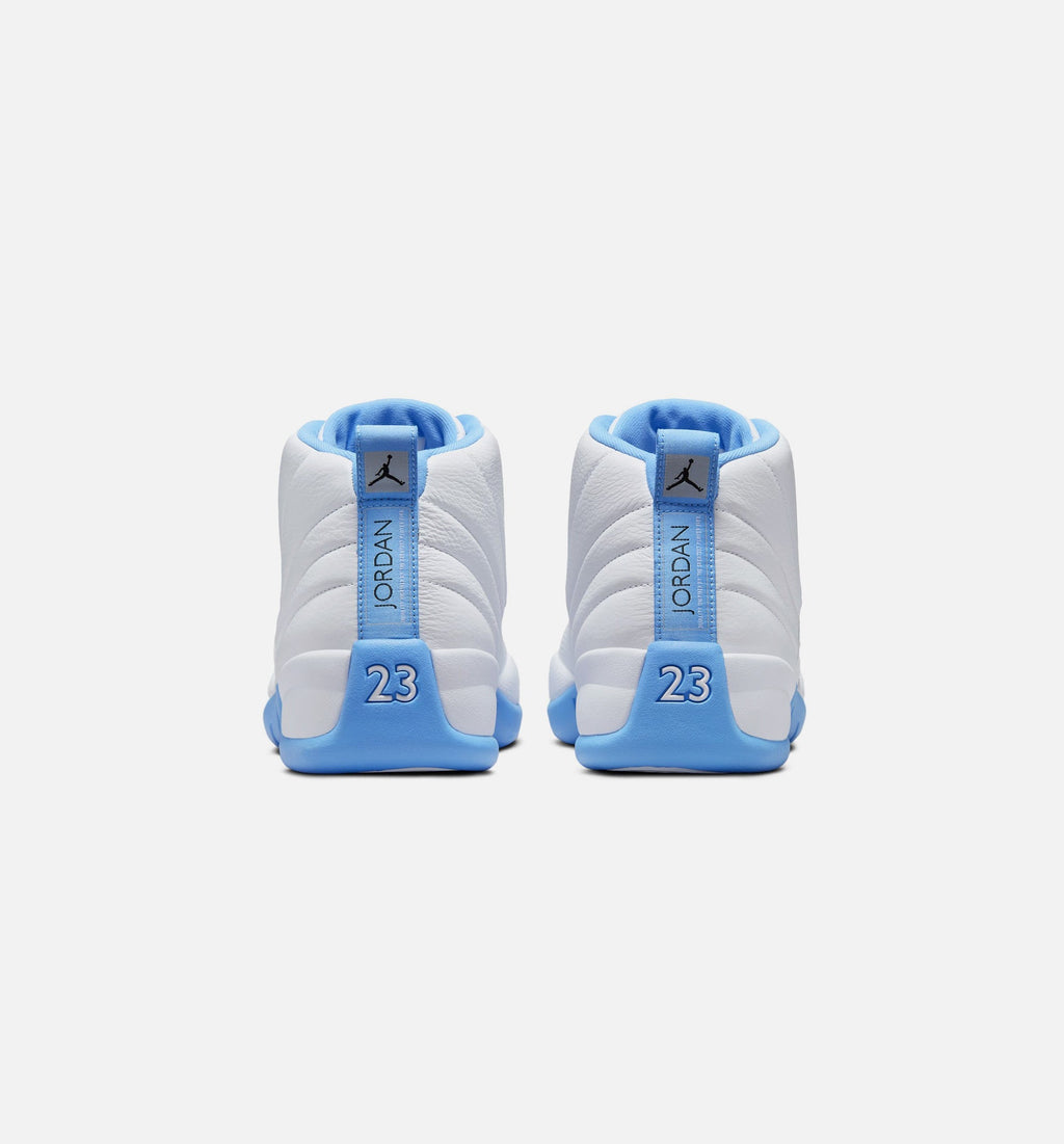Air Jordan 12 Retro “White and University Blue” Men's Lifestyle Shoes