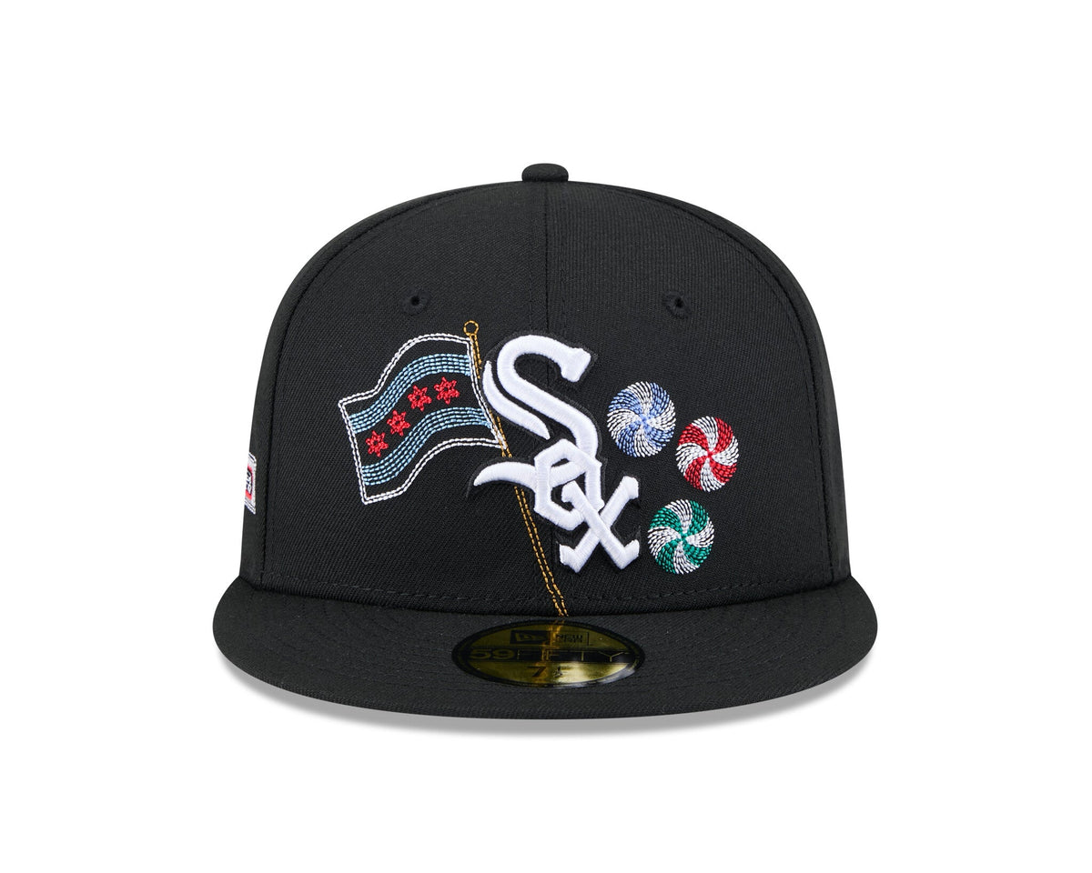 New Era Chicago White Sox State Stitch Fitted 'Black'