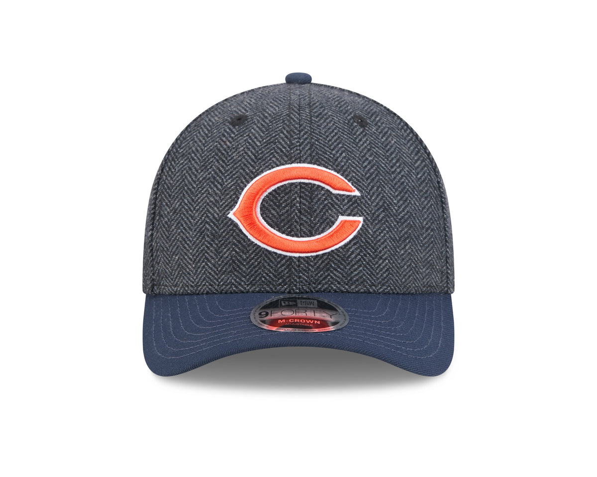 New Era 940 M Crown Chicago Bears Faux Wool Snapback Hat