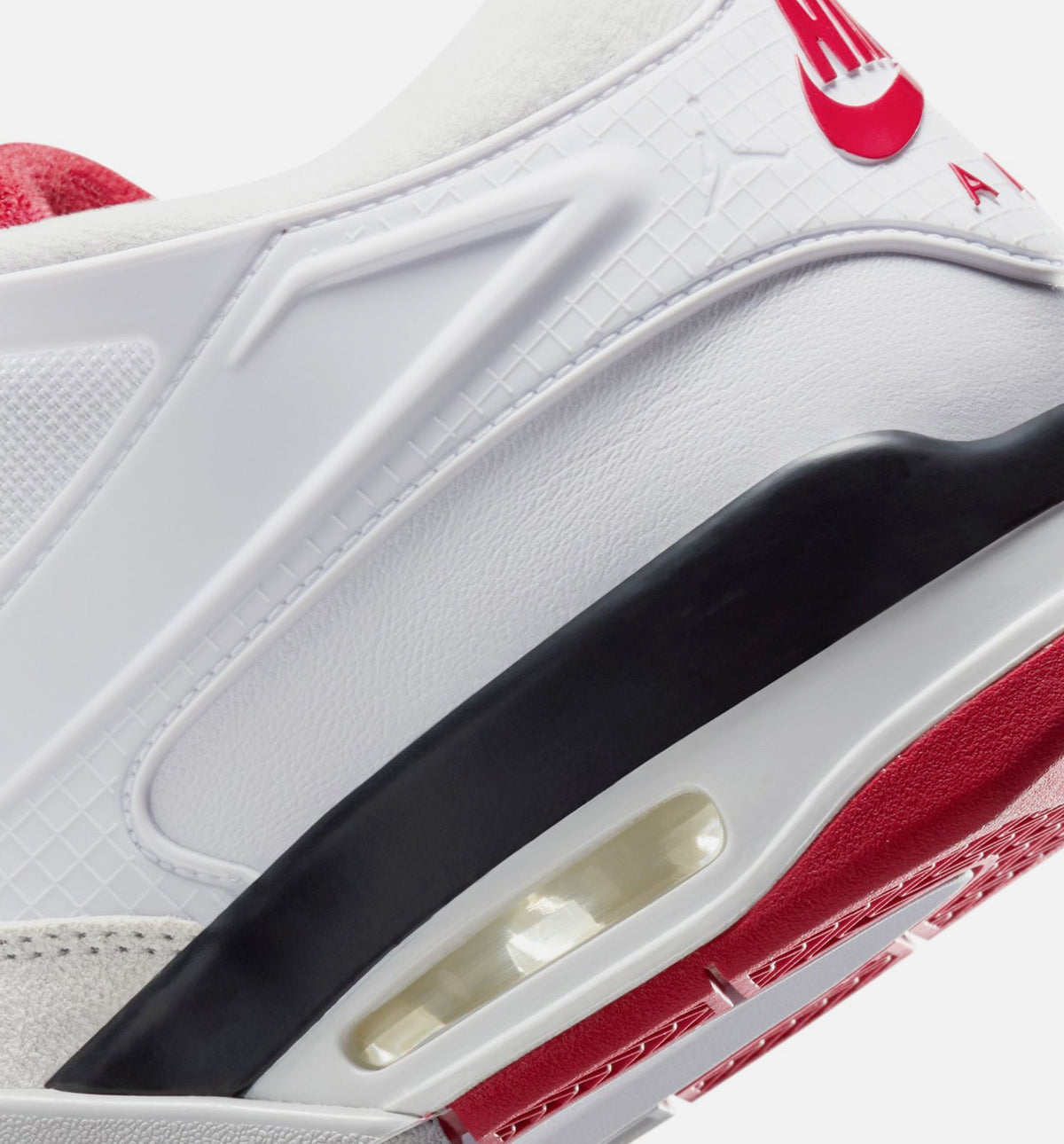 Air Jordan 4 RM | Men's Lifestyle Shoe | White/Black/Neutral Grey/University Red