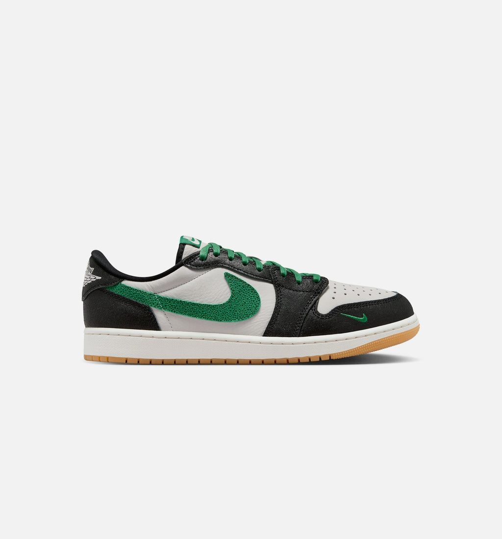 Air Jordan 1 Retro Low OG Phantom And Pine Green Men's Shoes - Phantom Pine Green Black