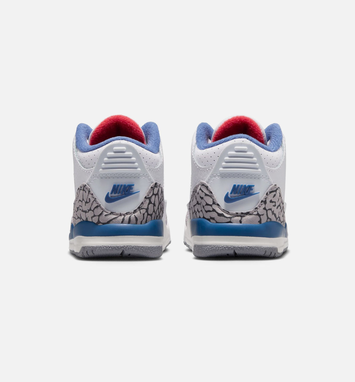 Air Jordan 3 Retro OG "True Blue" Infant/Toddler Shoe – White/Fire Red/True Blue