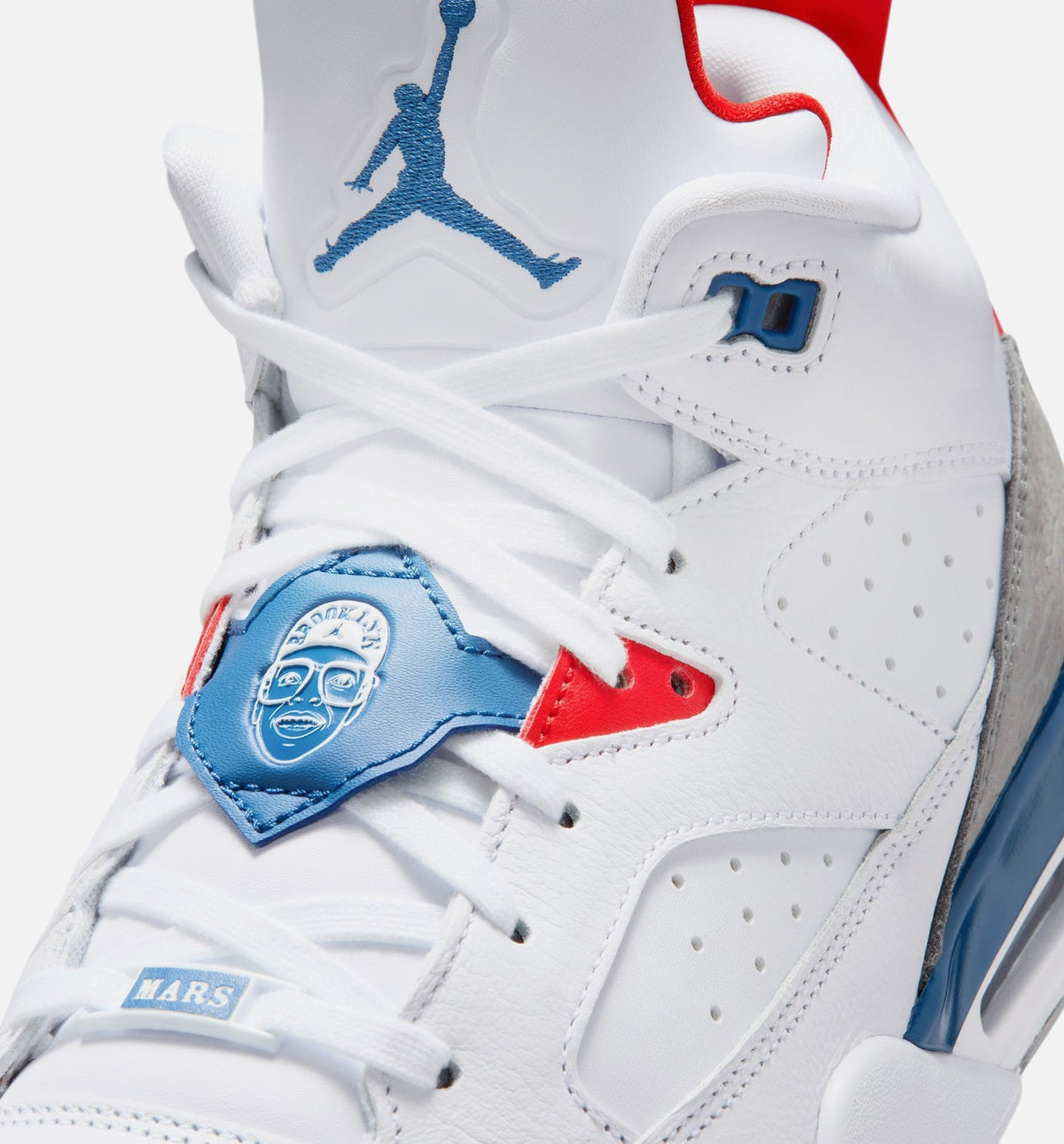 Son of Mars Low - Men's Lifestyle Shoe (White/Varsity Red/Light Smoke Grey/True Blue)