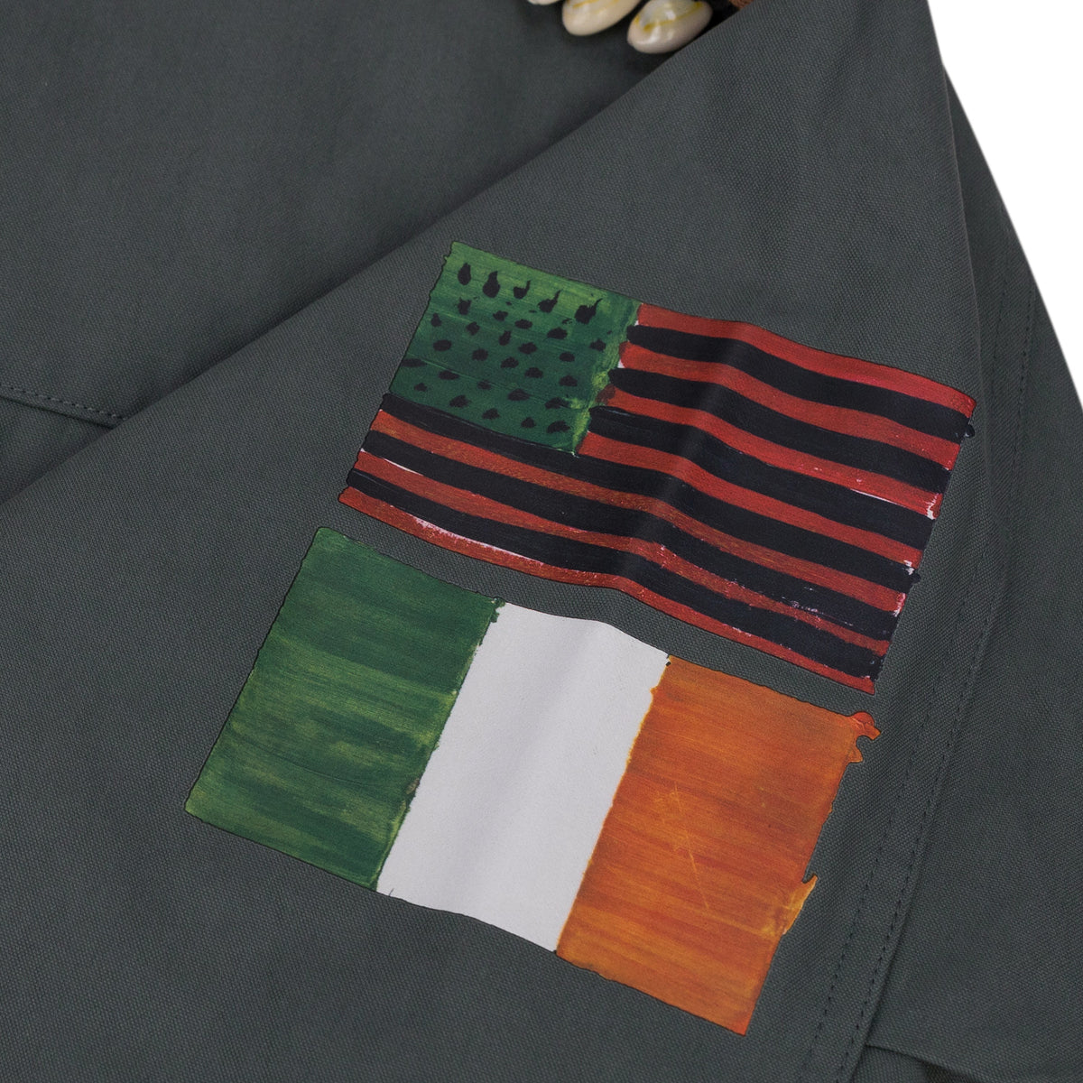 Army Green Cowrie Parka