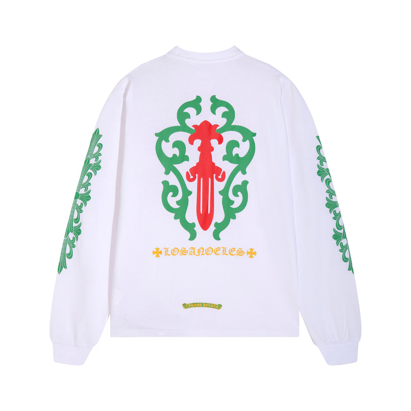 Chrome Hearts Los Angeles Exclusive Christmas L/S T-shirt 8016