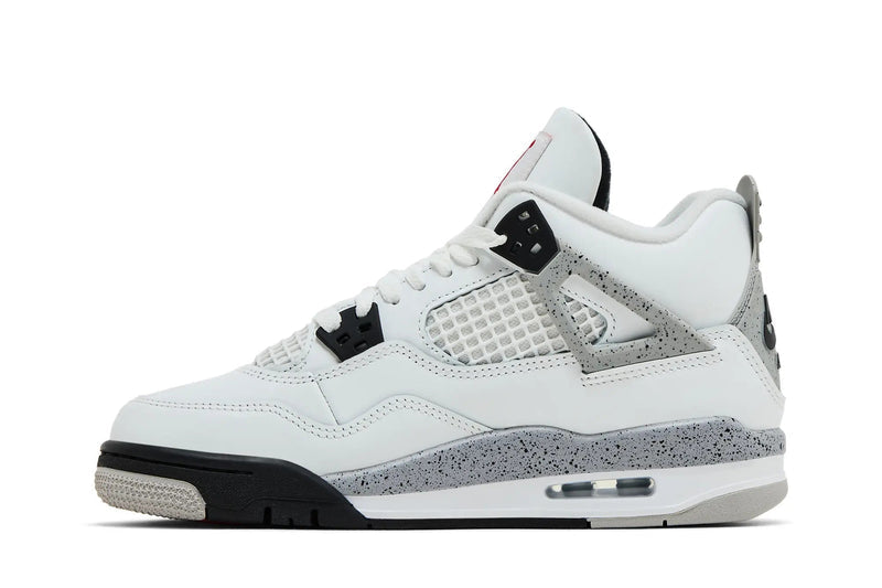 Air Jordan 4 Retro OG 'White Cement' 2025 Men's & Women's Sneakers