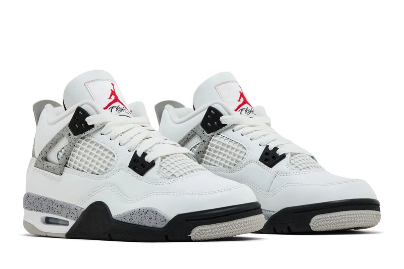 Air Jordan 4 Retro OG 'White Cement' 2025 Men's & Women's Sneakers