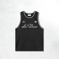 Les Deux Mesh Tank Top: Tap Shoe Black