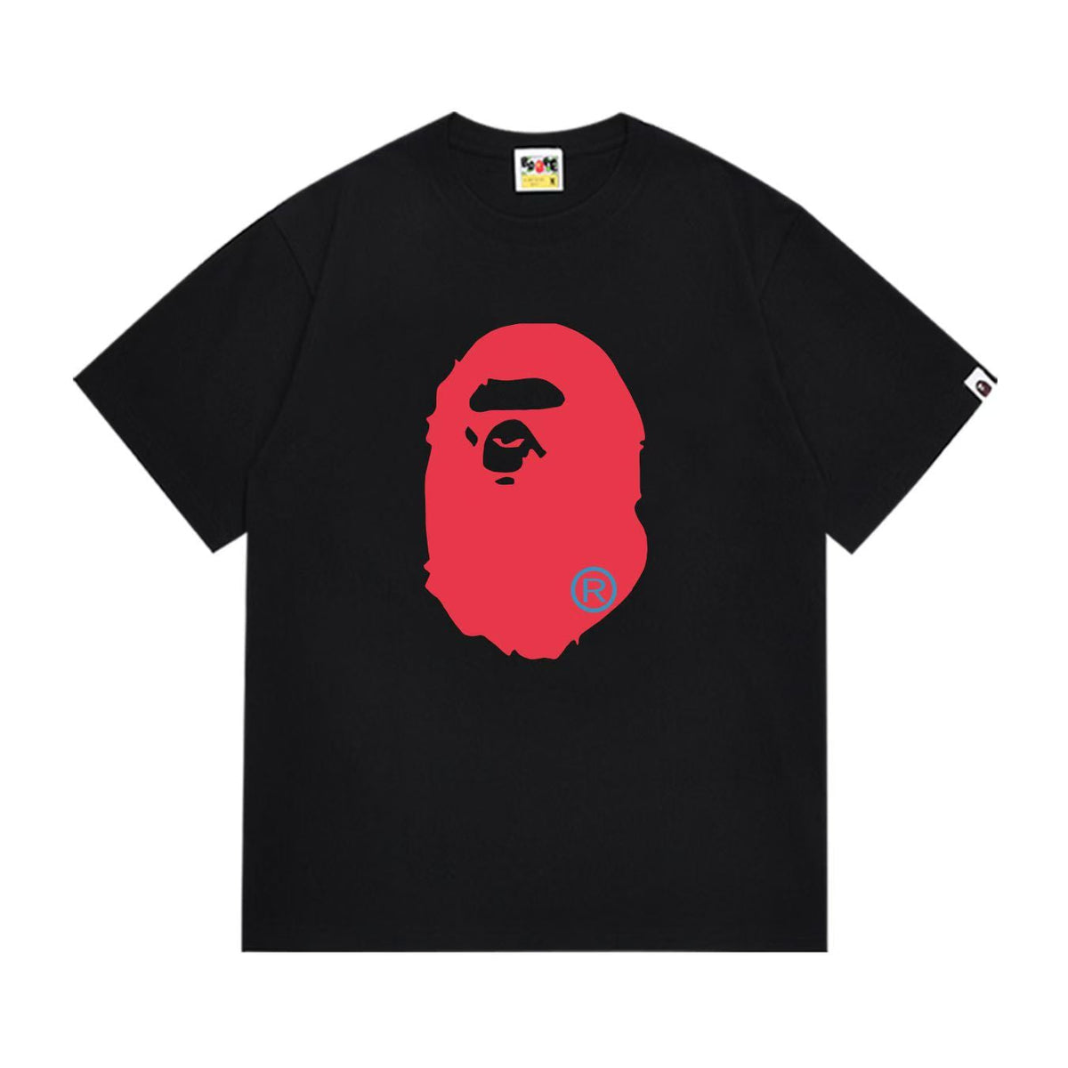 BAPE Ape Head Graphic Print Loose Unisex Streetwear T-Shirt