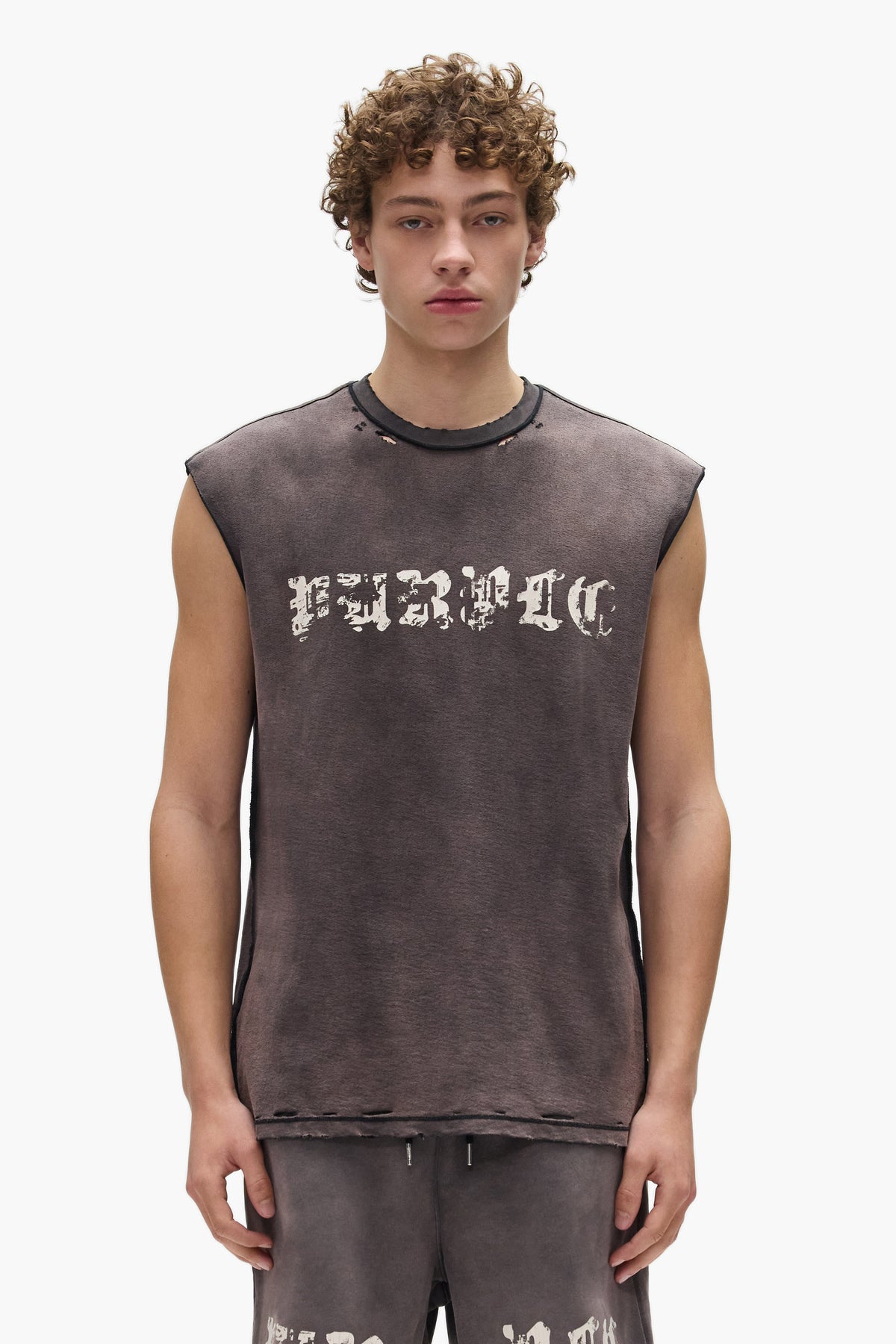 Worn Gothic Tank Top
