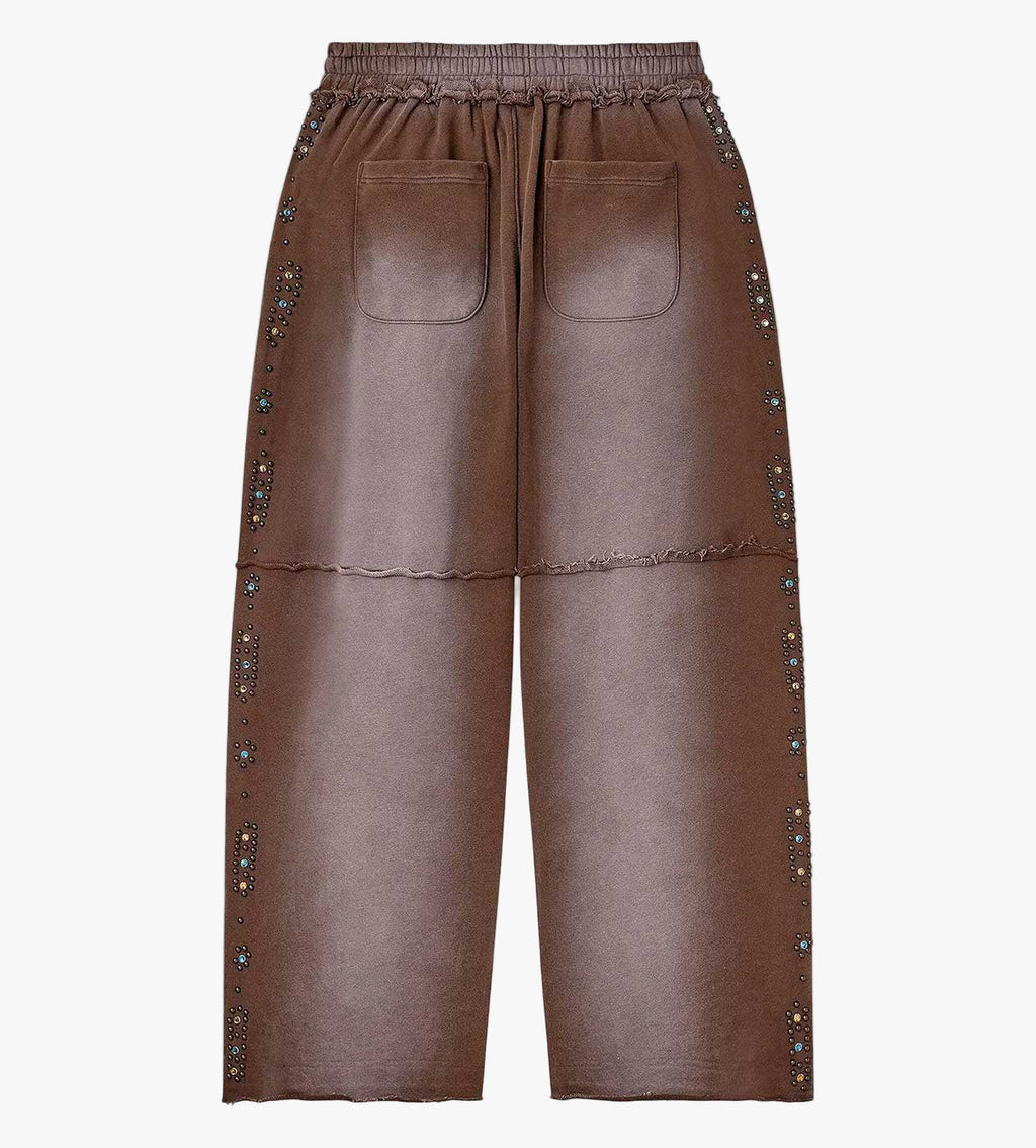 VALE FOREVER SKITTLE SWEATPANTS BROWN