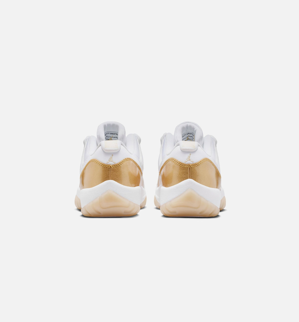 Air Jordan 11 Retro Low Mothers Day Women's Lifestyle Shoes - White/Metallic Gold/Team Gold
