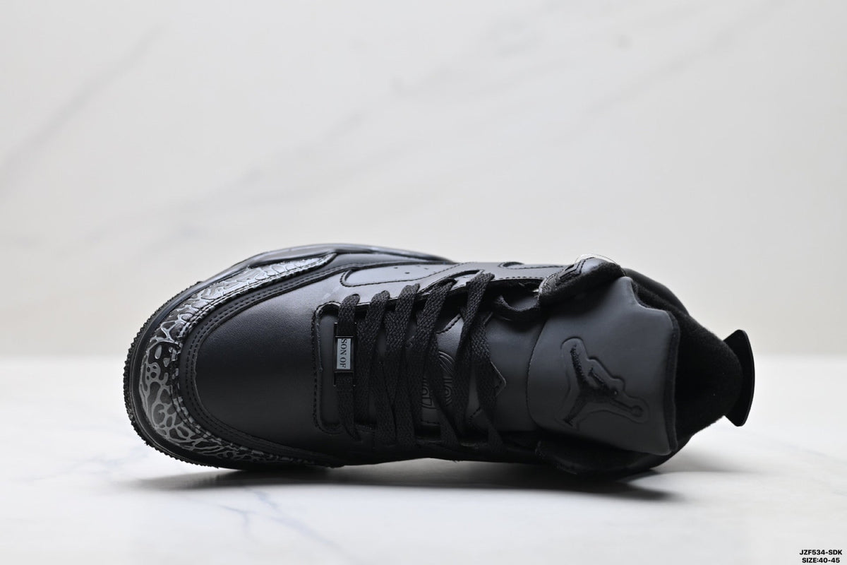 Air Jordan 5 Retro Triple Black Cement Sneakers