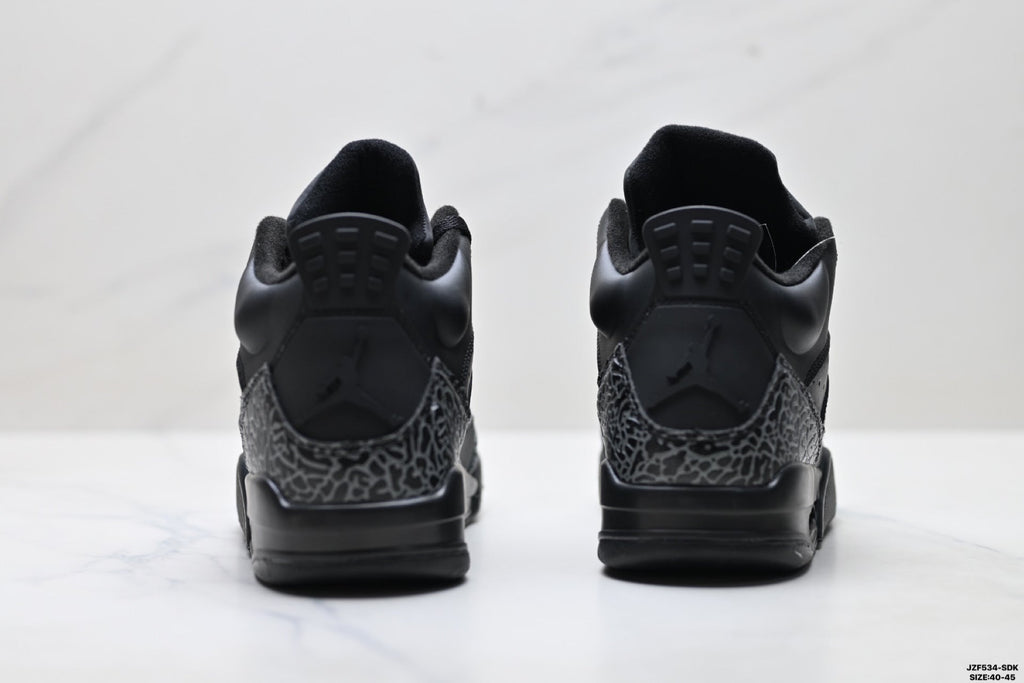 Air Jordan 5 Retro Triple Black Cement Sneakers