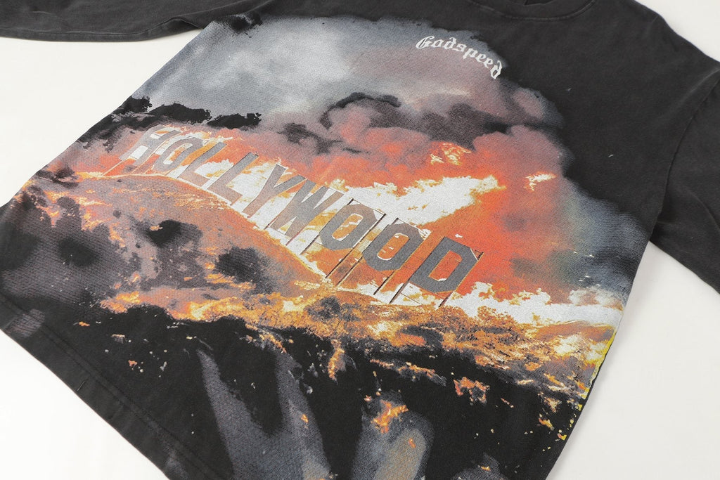 Godspeed Hollywood Graphic Long-Sleeve T-Shirt