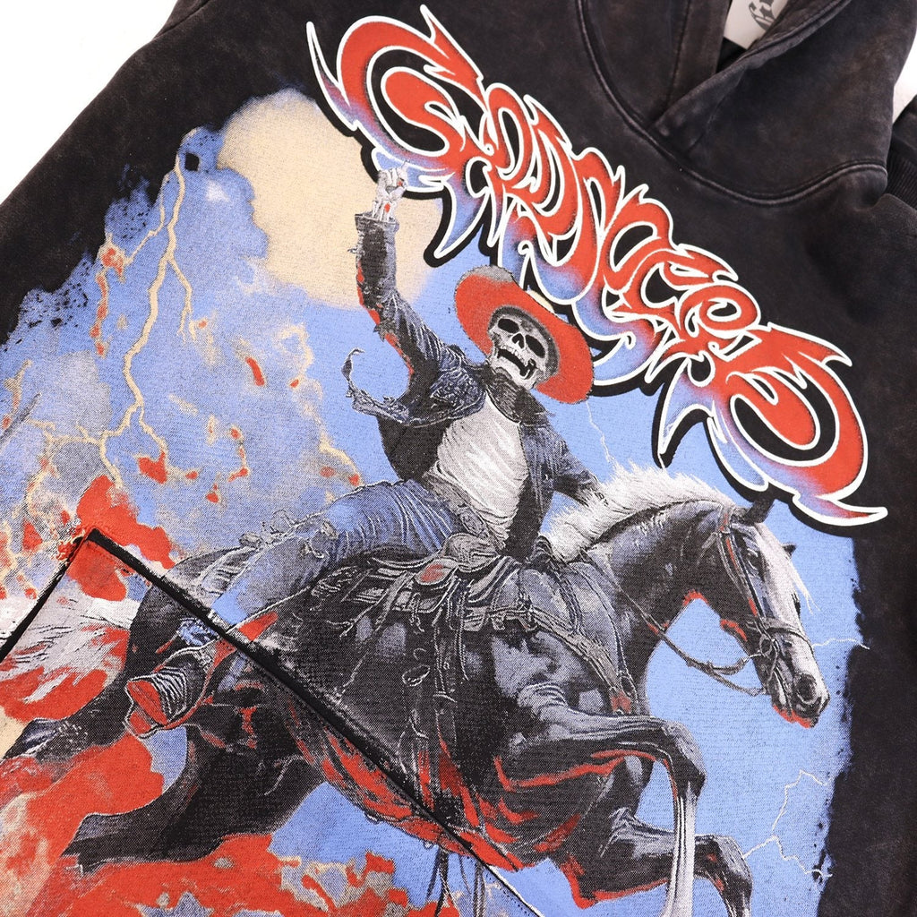 Godspeed Out of My Mind Cowboy Graphic Hoodie