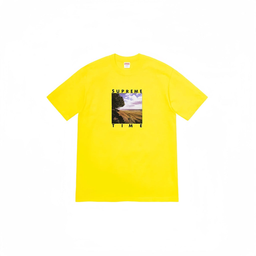 Supreme Time Landscape Graphic T-Shirt
