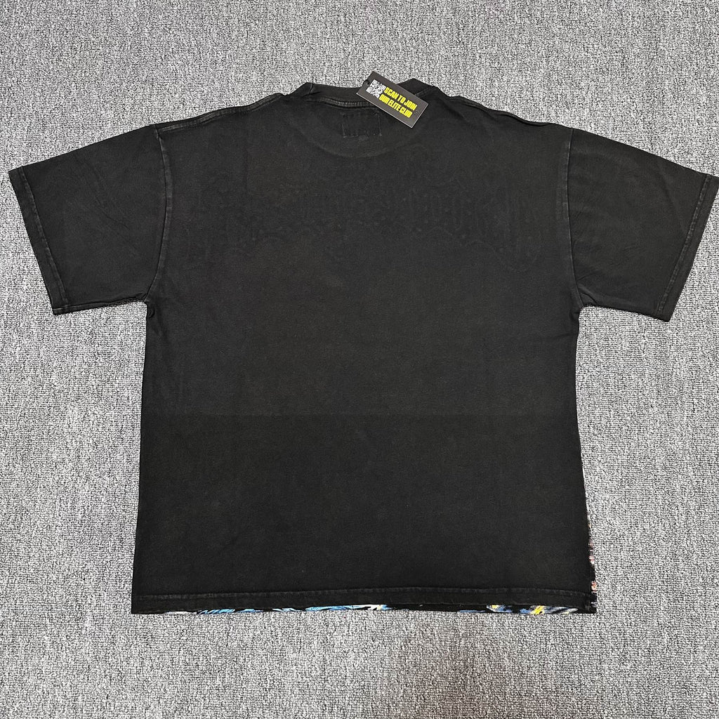 Godspeed Washed Black Gothic Graphic T-Shirt