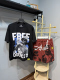 THAT'S A AWFUL LOT OF COUGH SYRUP FREE Graphic T-Shirt & Shorts Set