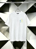 Chrome Hearts Floral Cross Embroidered T-Shirt