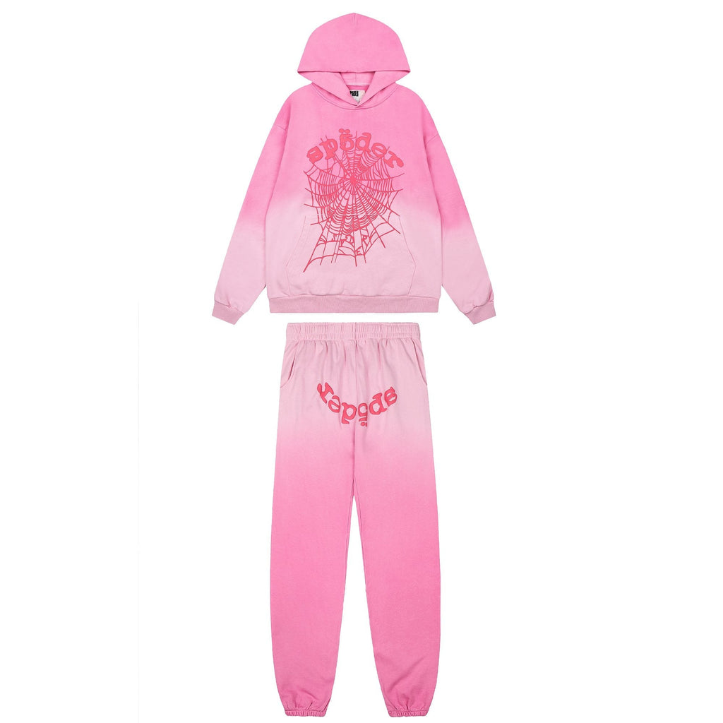 Sp5der Spider Web Hoodie & Sweatpants Set