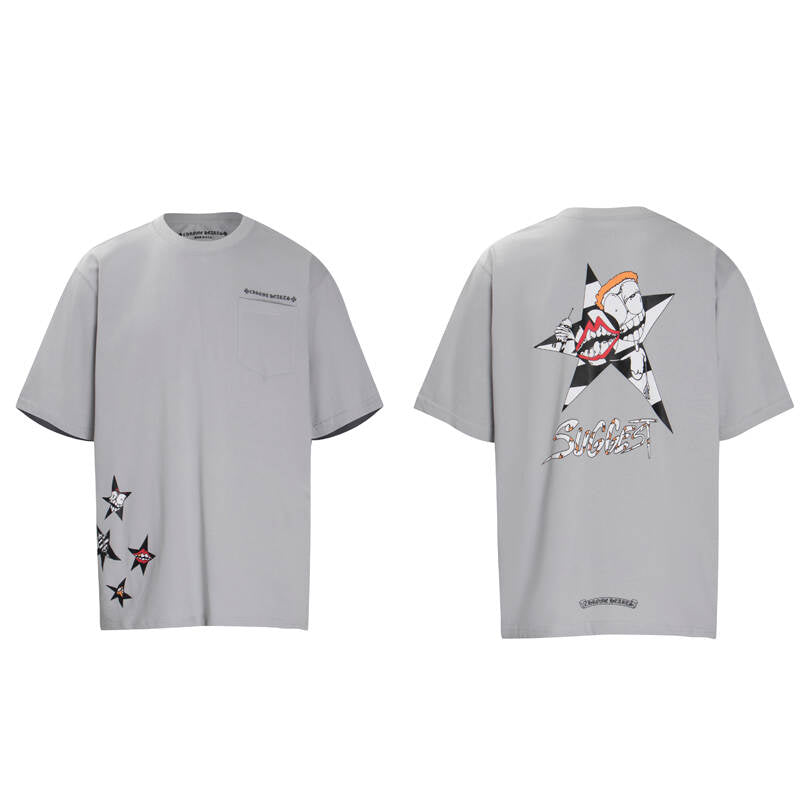 Chrome Hearts Mattyboy Limited Edition Graffiti Lips T-Shirt 6018