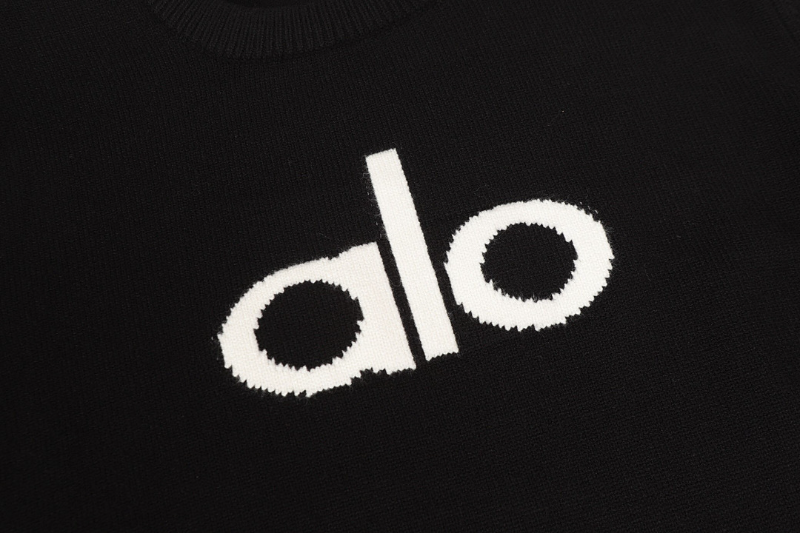 ALOC1 New autumn and winter men's and women's trendy brand new sweater jacquard letter clothing
