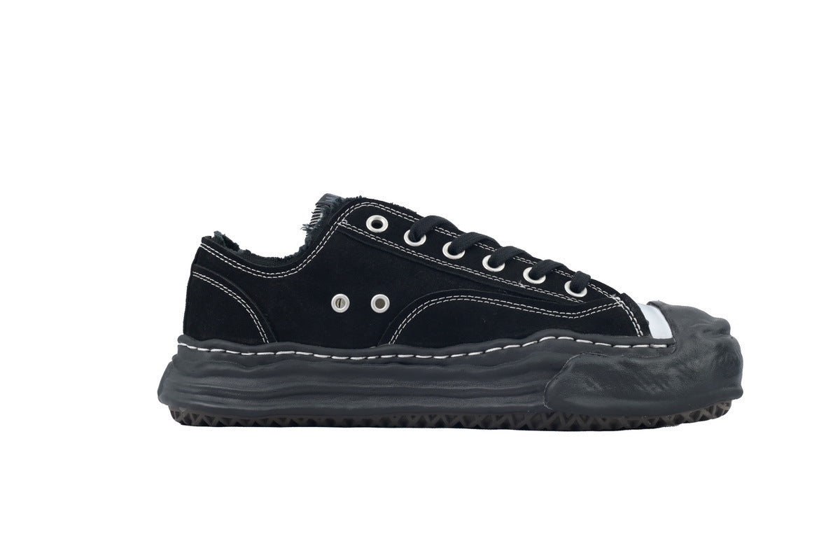 Bed J.W. Ford X Maison Mihara Yasuhiro Hank Low Top Sneaker Black Grey White NO.787