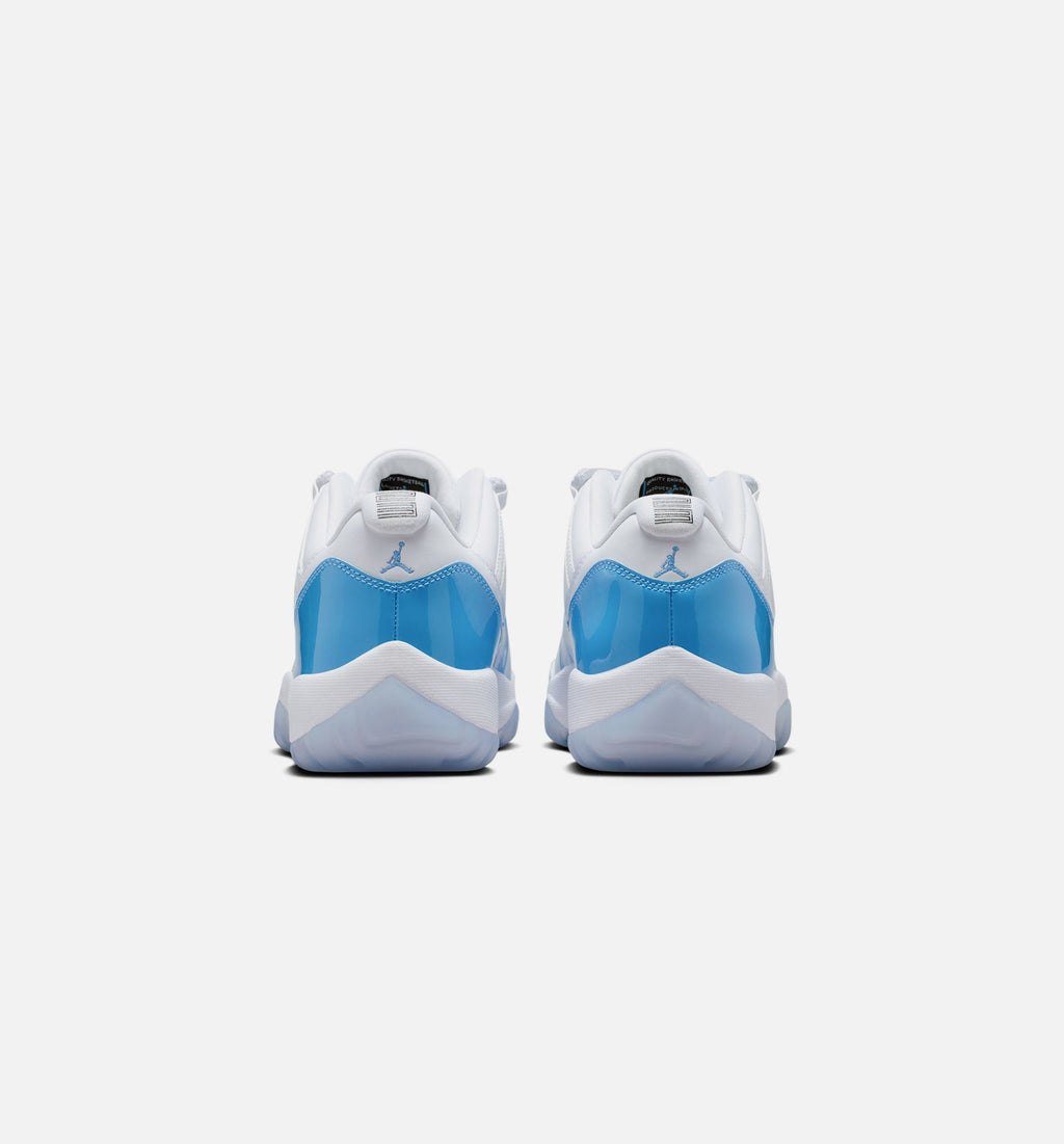 Air Jordan 11 Retro Low University Blue Men's Lifestyle Shoes - White / University Blue / Black
