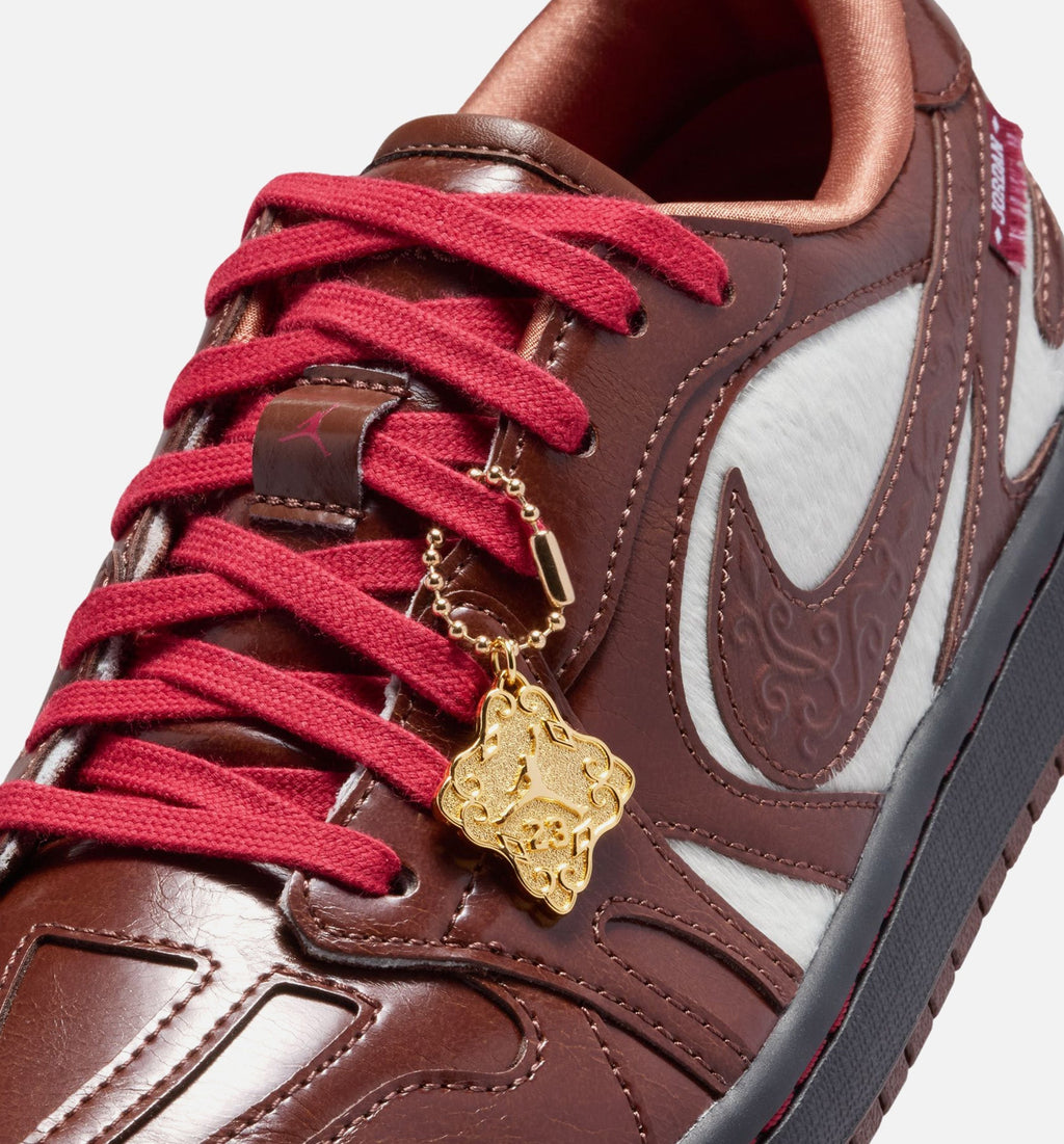 Air Jordan 1 Low "Lunar New Year" Women's Lifestyle Shoes – Light Chocolate/Black